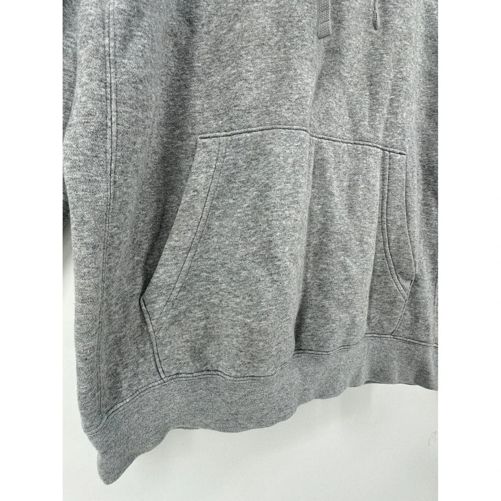 Nike Sportswear Club Fleece Pullover Hoodie Heather Grey Mens Small